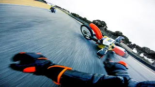 i crashed at Laguna Seca...