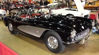 1957 Chevrolet Chevy Corvette Fuel Injection with Black Paint - My Car Story with Lou Costabile