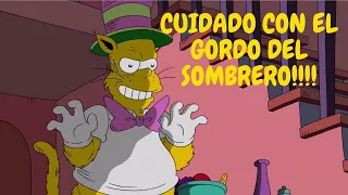 El gordo en el sombrero 😼🎩 | Los Simpson