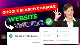 Search Console ownership verification, Verify Google Tag Manager, Verify Google Analytics, Domain