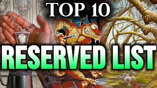 Top 10 Reserved List Cards in Commander