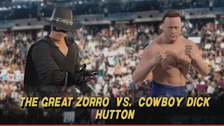 1953 Nov.20 - NWA Kiel - The Great Zorro vs. Dick Hutton - WWE 2K22