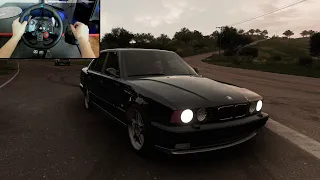 BMW M5 E34 - Forza Horizon 5 | Logitech G29