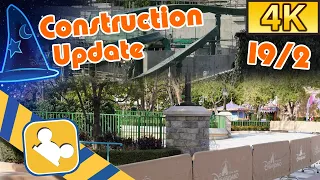 [4K Hong Kong Disneyland] "Arendelle: World of Frozen" Construction Update | (February 19, 2021)