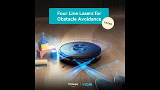 Viomi V5 Pro Robot Vacuum - 4000Pa Superior Suction= Nothing Missed