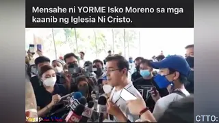 Isko Moreno May Mensahe Sa Mga Taga INC Members