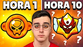 Juego COMPETITIVO por 10 HORAS y Consigo Esto... 😨🏆 Brawl Stars