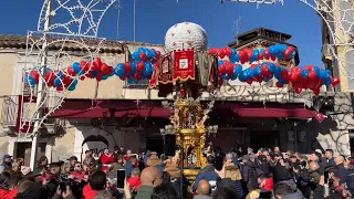 Festa di S. Agata ‘23 - Catania.              Svelata Mazzetto Cereo Macellai.   01.02.2023