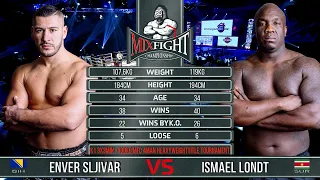 Enver Sljivar Vs. Ismael Londt - | MFC K1 Match Full Fight | December 2019