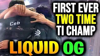 First ever Two Time and Back to Back TI9 Champions! LIQUID vs OG (Game 4) Dota 2