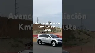 Avances Ampliación #autopistaduarte en el Km9