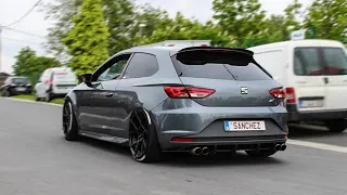 500HP Seat Leon Cupra - Accelerations, Loud sounds, Revs