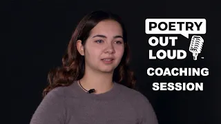 Poetry Out Loud Coaching – POEM by Jorie Graham