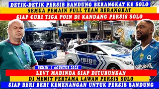 DETIK DETIK PERSIB BANDUNG BERANGKAT KE SOLO || SIAP CURI TIGA POIN DI KANDANG PERSIS SOLO