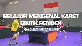 Belajar Mengenal Karet Bintik Pendek (Short Pimples) Dan Cara Menghadapi Pemain Bintik Serang