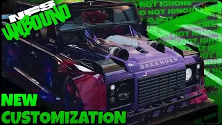Need For Speed Unbound NEW! Customization! 2022