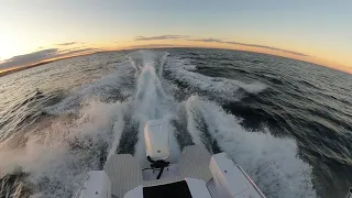 Offshore in an Axopar