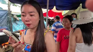 Cambodia Trip 2023 Ep09: We are at the Crab Market in Kep.