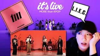 MAMAMOO it's Live ILLELLA | Where Are We Now | L.I.E.C. First Listen | REACTION [from twitch]