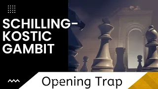 |Italian Game: Schilling-Kostic Gambit| |Easy trap by Black|