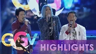 GGV: Vice Ganda sings as Regine with Ogie and Janno