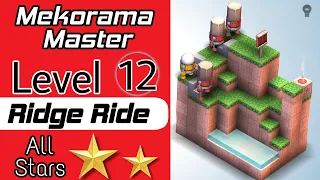 Mekorama - Ridge Ride, Mekorama Master Level 12, Mekorama gameplay, Mekorama walkthrough, SiGog