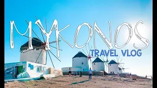Mykonos Greece Travel Vlog travelwith_jt