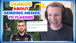 Jankos About Sending MEMES to FLAKKED 👀