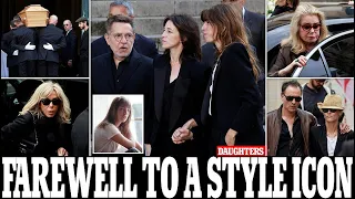 Friends and family of fashion icon Jane Birkin pay tribute to her elegant and natural beauty