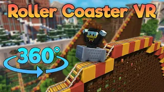 Ultimate Minecraft Adventure: 360° VR Roller Coaster 4K 60 FPS!