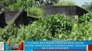 3 tunnel sa Pili na pinagkutaan ng mga Hapon noong WW II, ginawa nang tirahan ng ilang residente