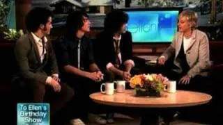 Jonas Brothers Interview Ellen 1-21-08