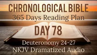 Day 78 - One Year Chronological Daily Bible Reading Plan - NKJV Dramatized Audio Version - March 19