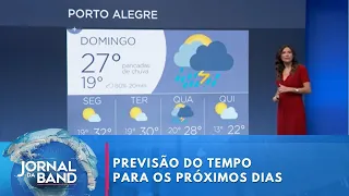 Previsão do tempo: Chuva continua no Rio Grande do Sul | Jornal da Band