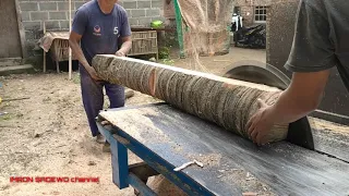 kayu glugu/pohon yang paling ujung bagusnya hanya buat papan untuk pengecoran dak