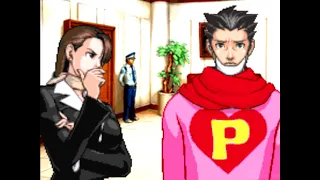 Ace Attorney Outtakes but its in Game