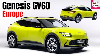 2022 Genesis GV60 Exterior and Interior for Europe