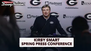 Kirby Smart press conference: UGA coach updates injury situation ahead of spring practice