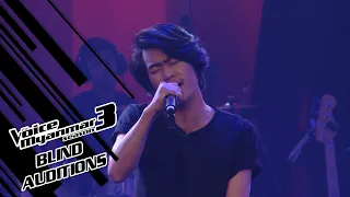 Japan Gyi : "ငါ့ဘဝ" - Blind Auditions - The Voice Myanmar Season 3, 2020