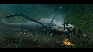 Triple Frontier ; Helicopter Crash land Scene from Triple Frontier Movie In full HD ; Ben Affleck