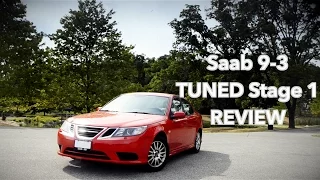 Saab 9-3 Stage 1 TUNED review.