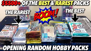 ONLY THE BEST & RAREST PACKS ARE ALLOWED IN THIS $5500+ RANDOM PACK OPENING (BIG HITS GALORE! 🤯🔥)