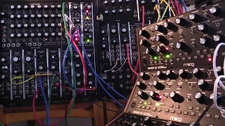 Moogscape. Moog Mother '64' and  5U Modular Synth.