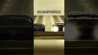 Chevrolet Cobalt SS VS Lexus IS 300 || NFS Most Wanted || HECTIC10