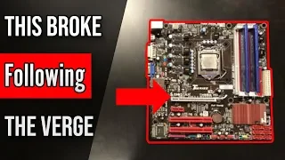 I Broke My Computer Following The Verges PC Build Video And I Want My Money Back