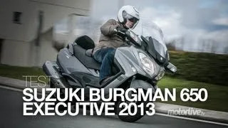 TEST | Suzuki Burgman 650 Executive 2013