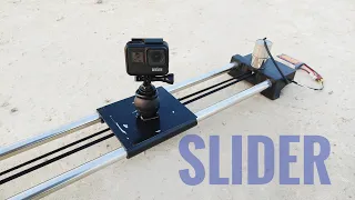 DIY Motorized Camera Slider for GoPro and DSLR