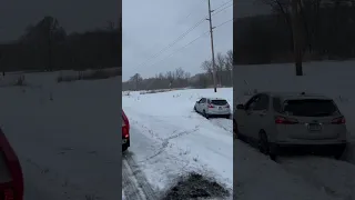 Chevy Equinox STUCK #minnesota #towtruck #braxproductions