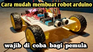 A simple way to make an arduino robot at home