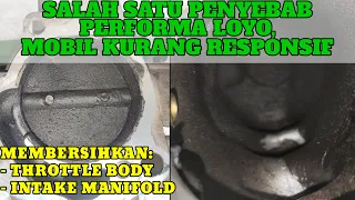 CARA MEMBERSIHKAN THROTTLE BODY DAN INTAKE MANIFOLD KIJANG KAPSUL